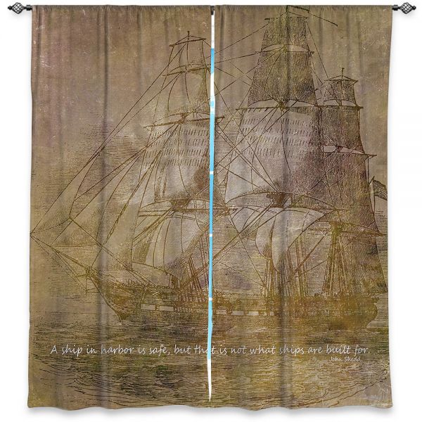 Unique Window Curtains Angelina Vick, Sailboat Window Curtains