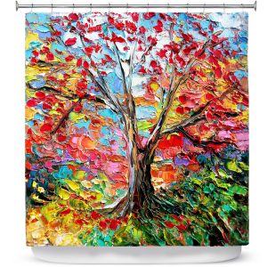 Premium Shower Curtains | Aja Ann Story of the Tree 59