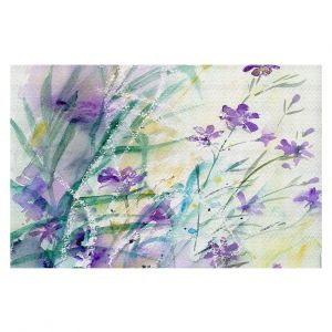 Decorative Floor Covering Mats | Amanda Hawkins - Hedgerow Flowers | Floral Flowers