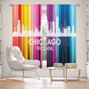 Decorative Window Treatments | Angelina Vick City II Chicago Illinois