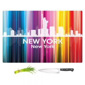 Artistic Kitchen Bar Cutting Boards | Angelina Vick - City II New York New York