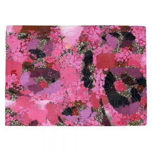 Countertop Place Mats | Angelina Vick - Estrogen 1 | abstract floral pattern