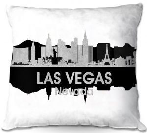 Throw Pillows Decorative Artistic | Angelina Vick - City IV Las Vegas Nevada