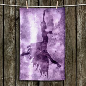 Unique Hanging Tea Towels | Angelina Vick - Learning The Steps 6 | silhouette ballerina dancer
