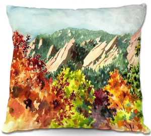 Throw Pillows Decorative Artistic | Anne Gifford's Fall Flatirons