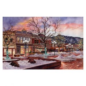 Decorative Floor Covering Mats | Anne Gifford - Boulder Pearl Street | Colorado Mountains