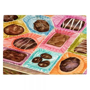 Countertop Place Mats | Anne Gifford - Box Chocolate | Still life sweets candy close up