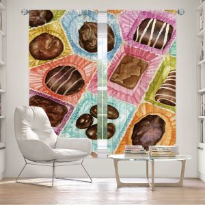 Decorative Window Treatments | Anne Gifford - Box Chocolate | Still life sweets candy close up