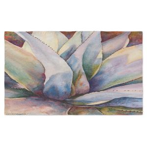 Artistic Pashmina Scarf | Anne Gifford - Tritone Yucca | Leaves Plants Desert