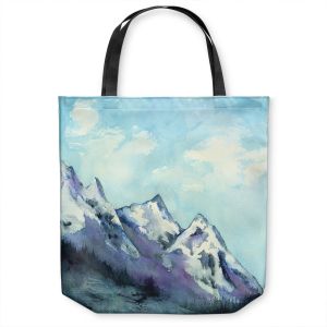 Unique Shoulder Bag Tote Bags | Brazen Design Studio - Rocky Mountains | landscape nature