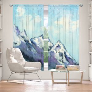 Decorative Window Treatments | Brazen Design Studio - Rocky Mountains | landscape nature