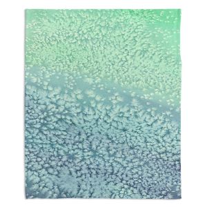 Decorative Fleece Throw Blankets | Brazen Design Studio - Wavesong Abstract