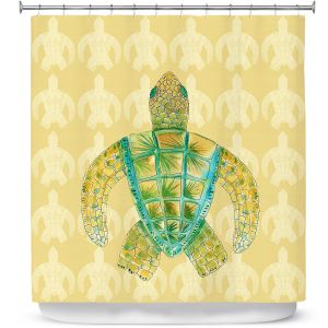 Premium Shower Curtains | Catherine Holcombe - Tomas Sea Turtle