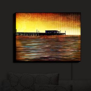Nightlight Sconce Canvas Light | Corina Bakke - Newport Beach