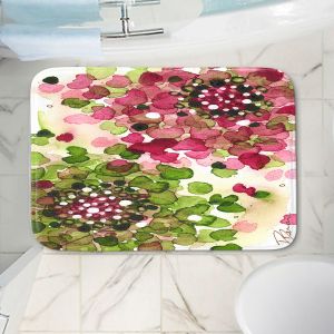 Decorative Bathroom Mats | Dawn Derman - Hydrangea