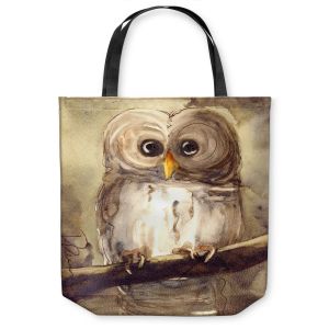 Unique Shoulder Bag Tote Bags | Dawn Derman Redbird Cottage Owl