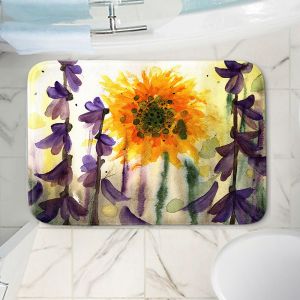 Decorative Bathroom Mats | Dawn Derman - Wildflowers