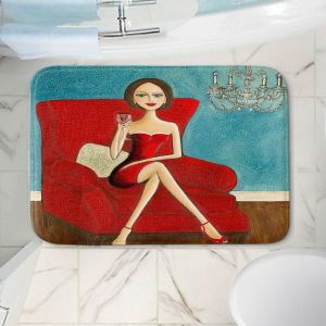Decorative Bathroom Mats | Denise Daffara - Little Red Dress