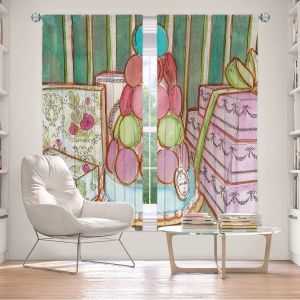 Decorative Window Treatments | Diana Evans Laduree Window Shopping II