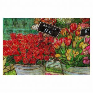 Decorative Floor Coverings | Diana Evans The Paris Flower Shop