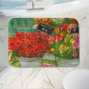 Decorative Bathroom Mats | Diana Evans - The Paris Flower Shop
