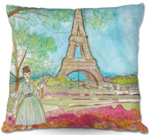 Throw Pillows Decorative Artistic | Diana Evans Vintage Paris