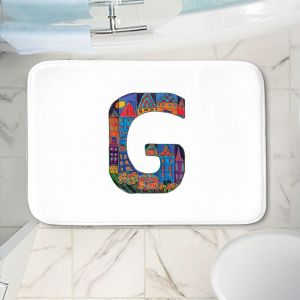 Decorative Bathroom Mats | Dora Ficher - Alphabet Letter G