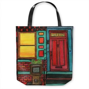 Unique Shoulder Bag Tote Bags | Dora Ficher - Door 888 | Scene architecture window setting