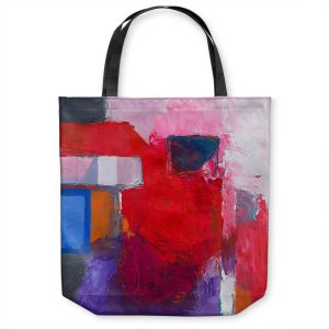 Unique Shoulder Bag Tote Bags | Hooshang Khorasani - Boomerang | abstract shapes geometry brush strokes