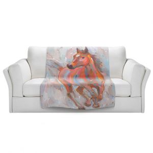 Artistic Sherpa Pile Blankets | Hooshang Khorasani Equine Elegance I Horse