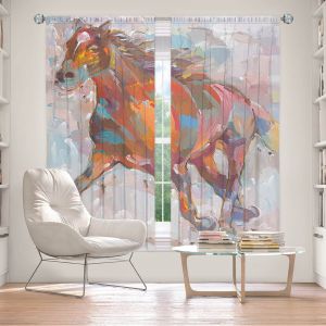 Decorative Window Treatments | Hooshang Khorasani Equine Advance Horse