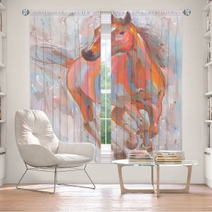 Decorative Window Treatments | Hooshang Khorasani Equine Elegance I Horse