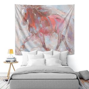 Artistic Wall Tapestry | Hooshang Khorasani - Steed With Style Horse