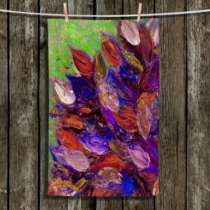 Unique Hanging Tea Towels | Julia Di Sano - Blooming Beautiful II | Abstract