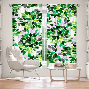 Decorative Window Treatments | Julia Di Sano - Dahlia Dots IV