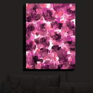 Nightlight Sconce Canvas Light | Julia Di Sano - Floral Spray 14 | flower pattern abstract petal