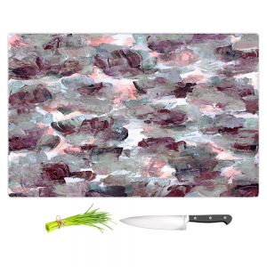 Artistic Kitchen Bar Cutting Boards | Julia Di Sano - Floral Spray 5 | flower pattern abstract petal