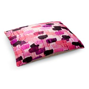 Decorative Dog Pet Beds | Julia Di Sano's Flower Brush Pink