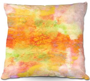 Decorative Outdoor Patio Pillow Cushion | Julia Di Sano - Pastel Creations III