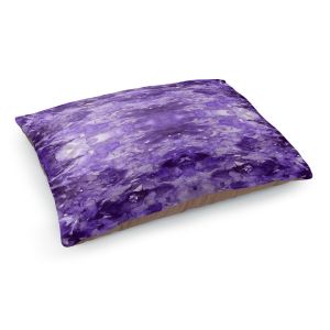 Decorative Dog Pet Beds | Julia Di Sano - Tie Dye Helix Purple
