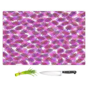 Artistic Kitchen Bar Cutting Boards | Julia Di Sano - Tropical Palms 4 | pattern nature tree leaves
