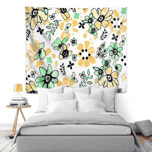 Artistic Wall Tapestry | Julie Ansbro - Flodoodle 1