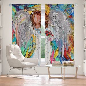 Decorative Window Treatments | Karen Tarlton - Angel Flowers