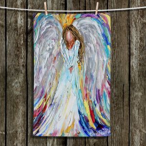 Unique Bathroom Towels | Karen Tarlton - Guardian Angel 1 | Spiritual People