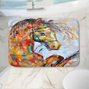 Decorative Bathroom Mats | Karen Tarlton - Horse Portrait I