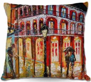 Throw Pillows Decorative Artistic | Karen Tarlton New Orleans French Quarter