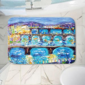 Decorative Bathroom Mats | Karen Tarlton - Prague Sunset