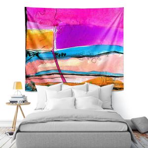 Artistic Wall Tapestry | Kathy Stanion - Abstraction XXVII