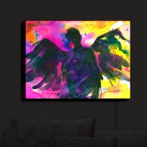 Nightlight Sconce Canvas Light | Kathy Stanion - Angel 21