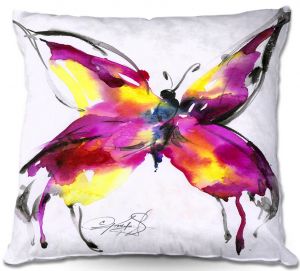Decorative Outdoor Patio Pillow Cushion | Kathy Stanion - Butterfly Bliss 56